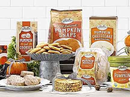 Assorted Sprouts Pumpkin flavored foods