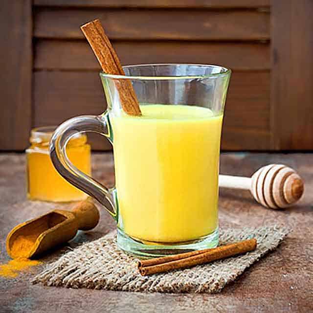 SPICED TURMERIC EGGNOG