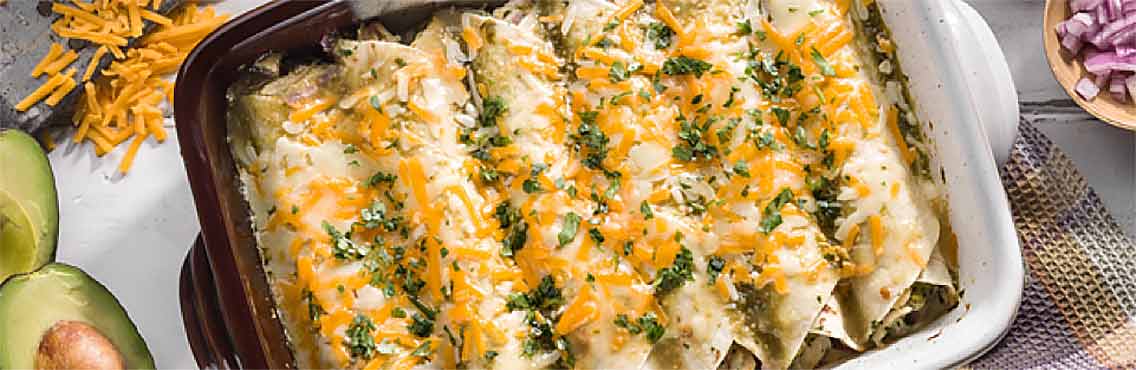 TURKEY ENCHILADAS