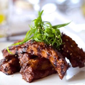 Pineapple Soy Glazed Ribs