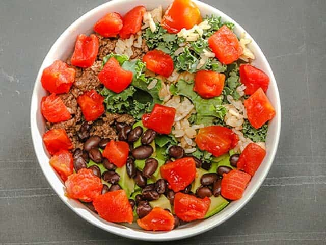 Savory superfood bowl