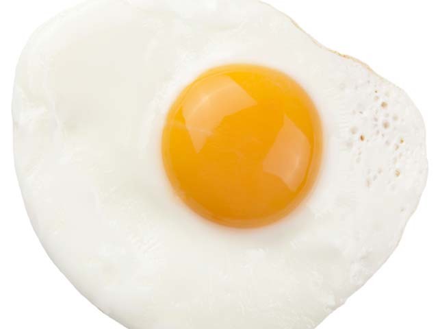 Fried egg with yolk