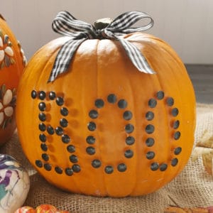 Pushpin Pumpkin