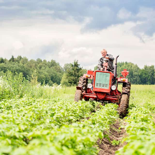 Farmer on Tractor Regenerative Agriculture 640x640