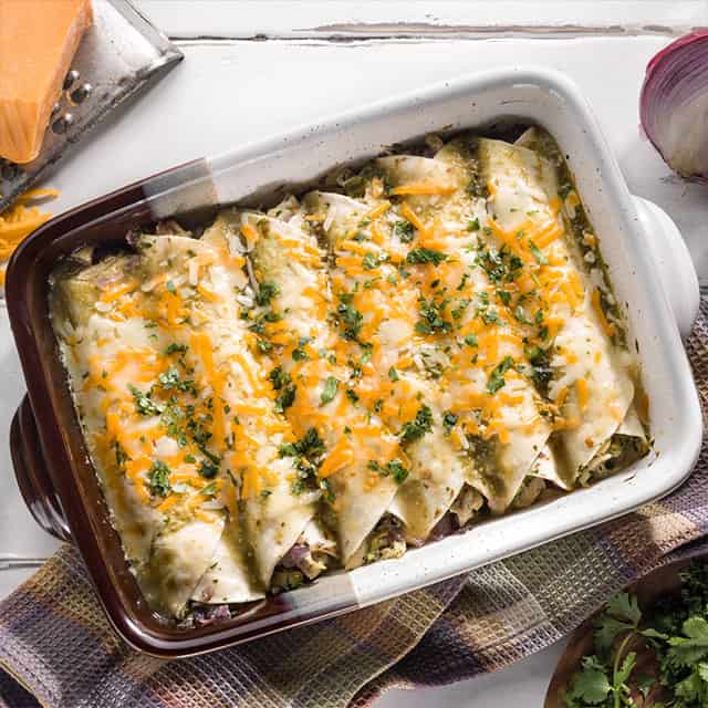 Turkey Enchiladas