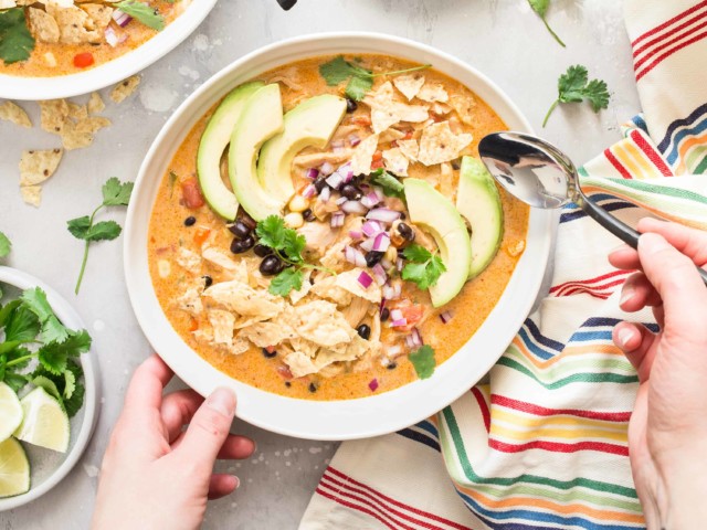 Frozen Recipes - Tortilla Soup