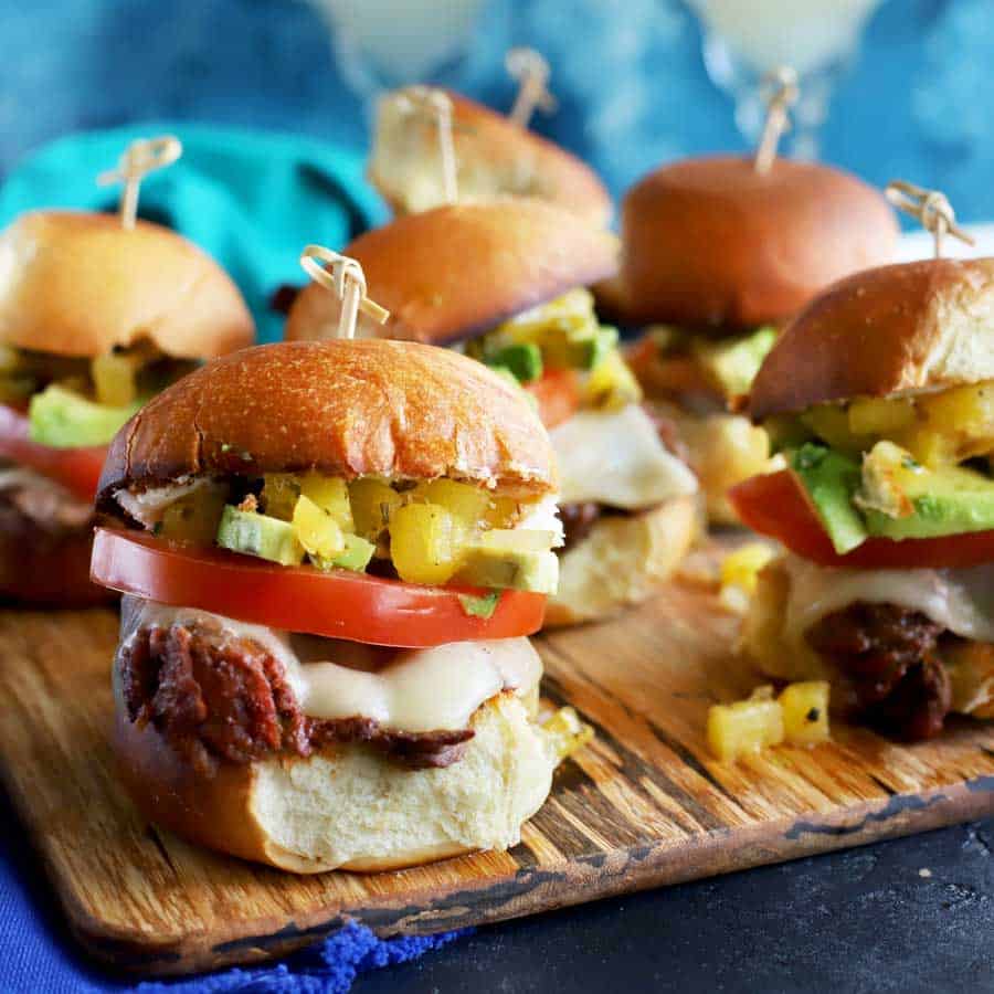 Carne asada sliders