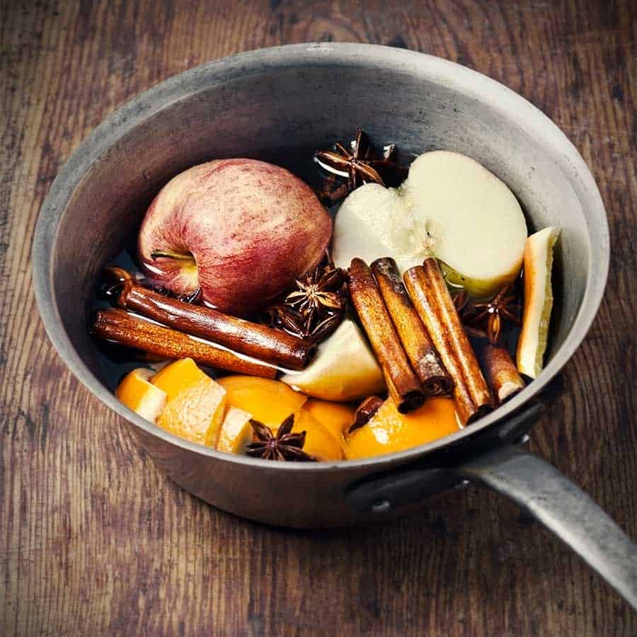 Cinnamon Apples and Citrus Simmering Pot