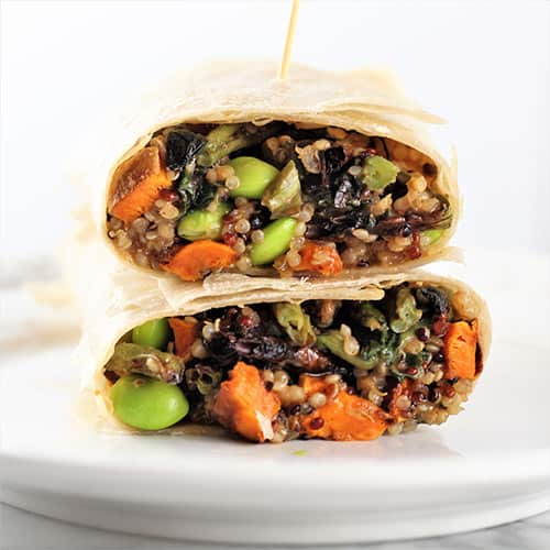 Gluten-free thai veggie wraps from Sprouts Farmers Market