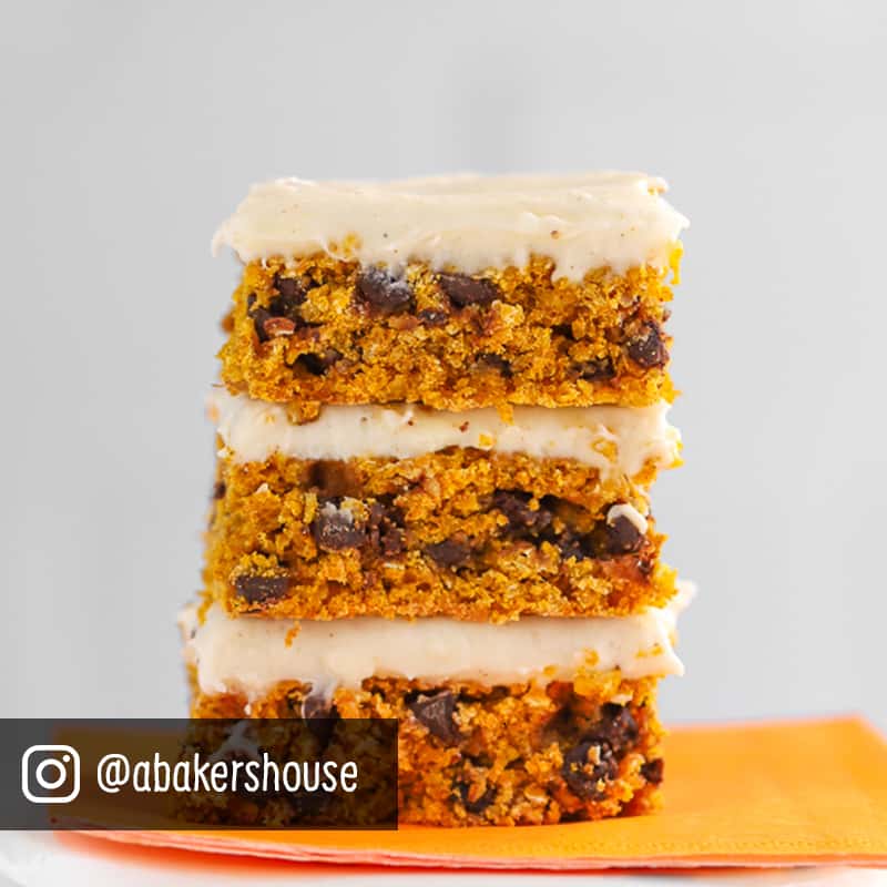 gluten free pumpkin bars