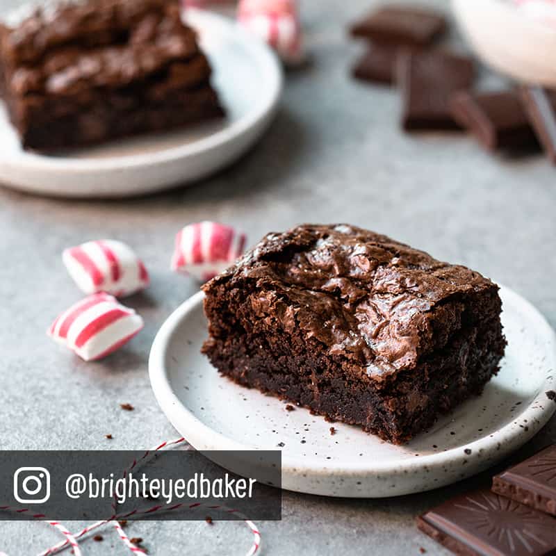 Gluten-free Peppermint Brownies