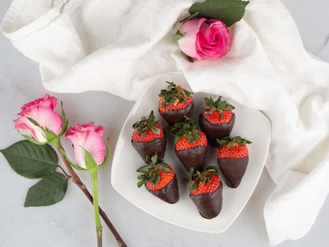 chocolate covered strawberries