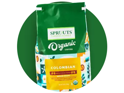 Columbian Sprouts Brand Coffee