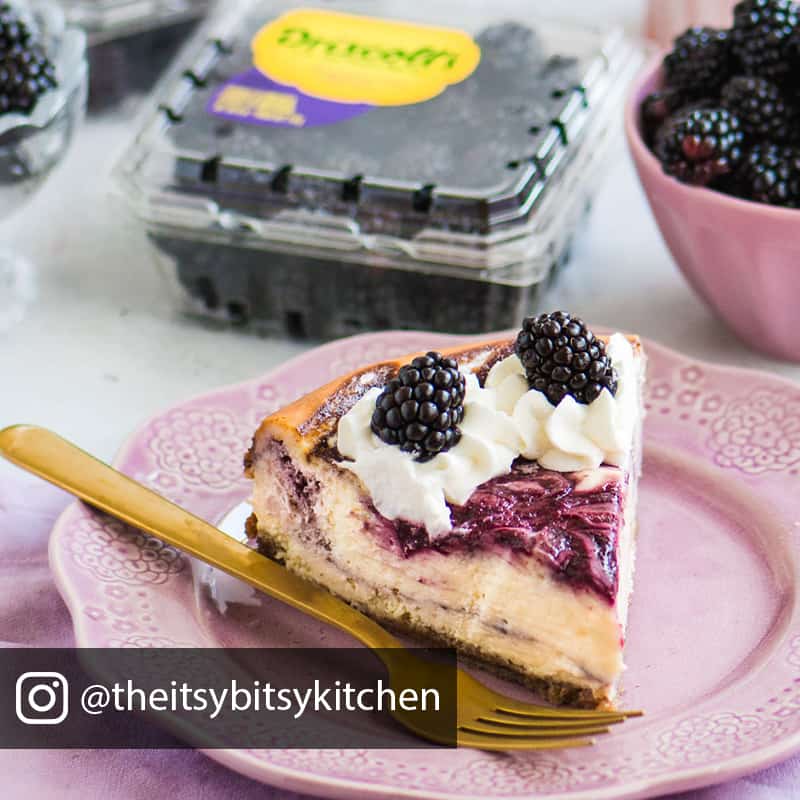 Blackberry Cheesecake
