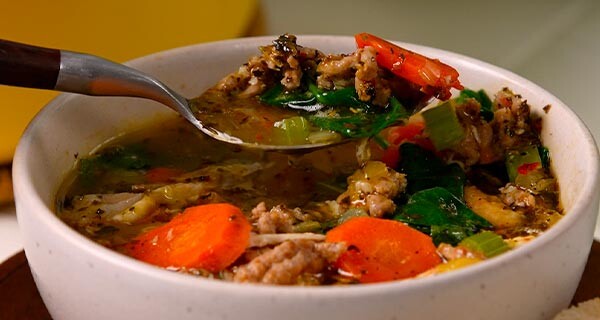 Chicken Sausage Soup