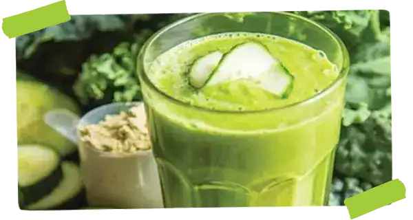 Green Smoothie in a glass