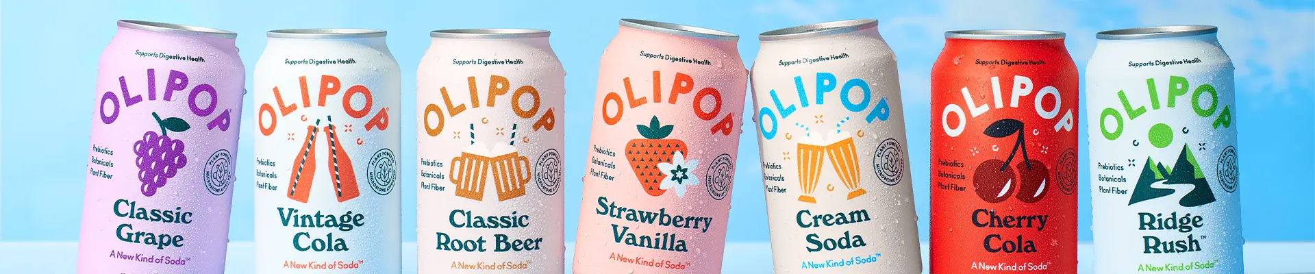 Olipop flavor variety