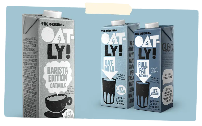 Oatly product variety