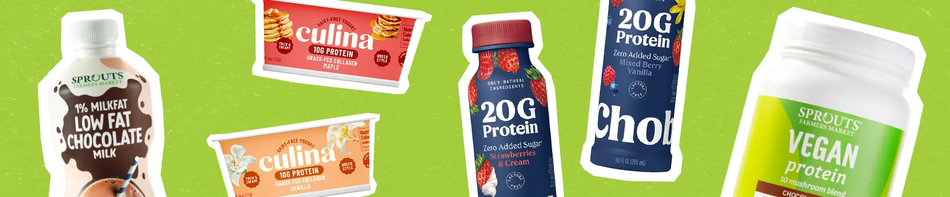 Protein-packed foods and supplements