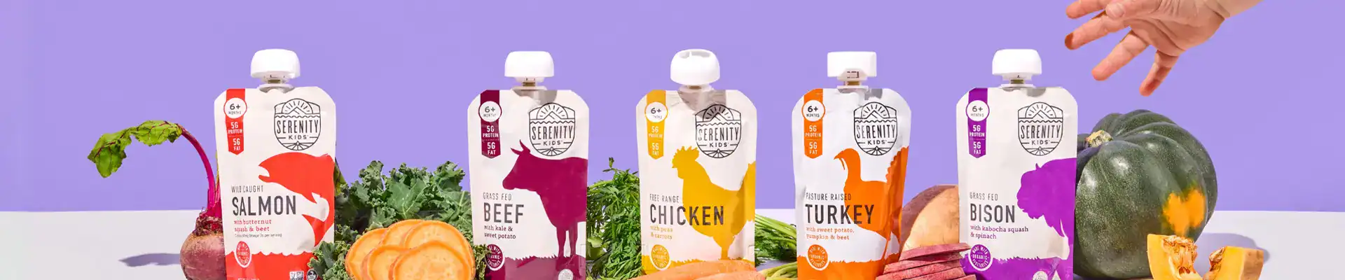 Serenity Kids product variety