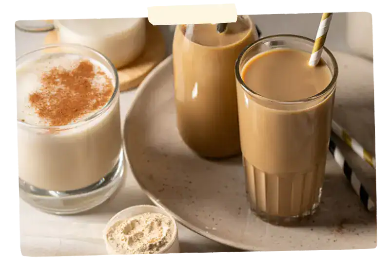 Iced Coffee in Glasses