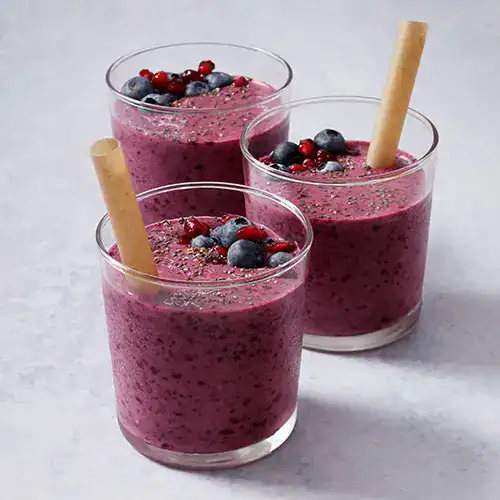 Pomegranate smoothie