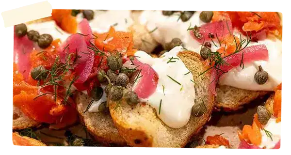 Bagel Breakfast Nachos