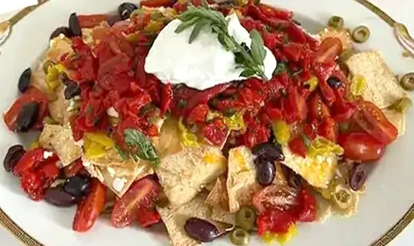 plate of nachos