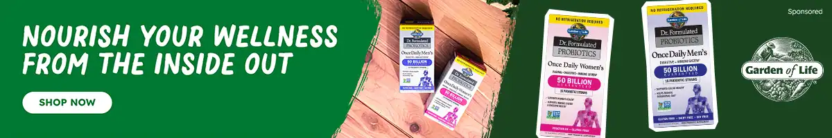 Nourish your wellness from the inside out with Garden of Life. Shop Now