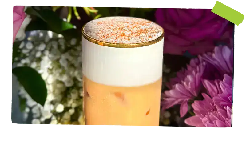 carrot cake latte